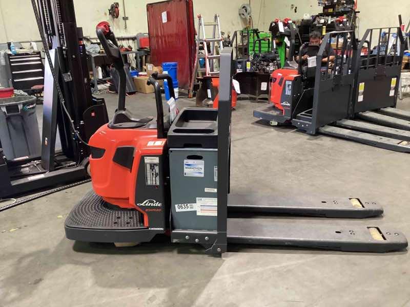 Main Image Demo 2022 LINDE EWR30_1101-02-27X48-PS Forklift – Rider Jack, 6000 lb Capacity, 3” Mast, 564.8 Hours – $9800.00 – Anaheim – View 2