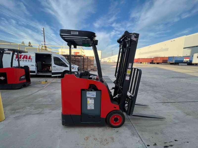 Main Image Used 2022 LINDE E18S_1346-20 Forklift – Electric Stand Up Counterbalance, 3500 lb Capacity, 91.5” Mast, 1431 Hours – $29500.00 – Anaheim – View 1