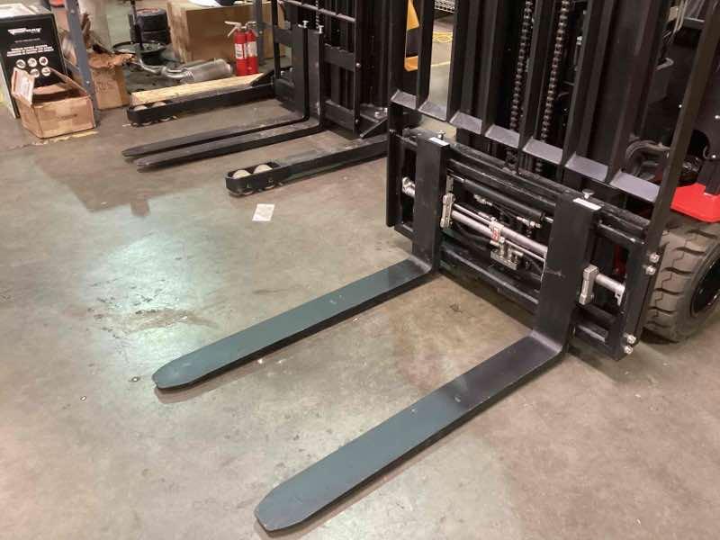 Main Image Used 2022 BIG JOE LXE-44 Forklift – Electric Sit Down 4 Wheel, 4400 lb Capacity, 86” Mast, 14 Hours – $25900.00 – Anaheim – View 4