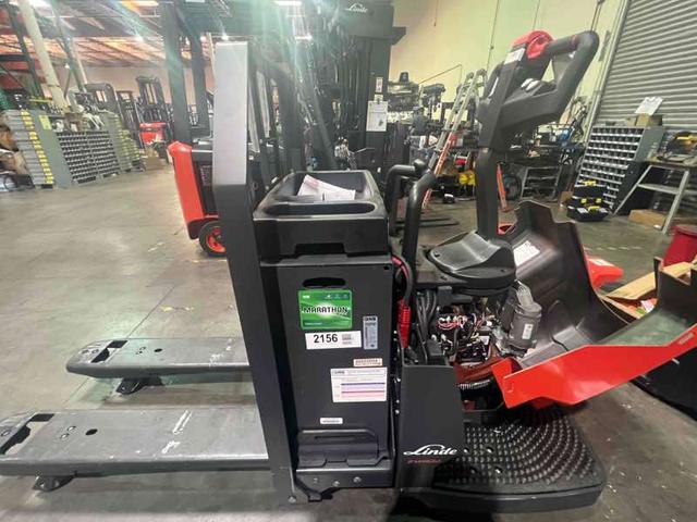 LINDE EWR30_1101-02-27X48-PS Rider Jack forklift, 6000 capacity, 7.75 lift height. Serial A11101L00411, Year 2022.