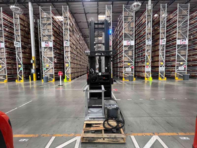 Main Image Used 2021 LINDE V15P_5215-WG Forklift – Electric Order Picker, 3000 lb Capacity, 156” Mast, 1777 Hours – $56850.00 – Anaheim – View 3