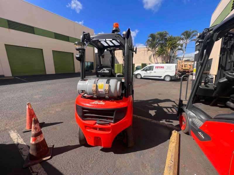 Main Image Used 2022 LINDE H20CT_391 Forklift – LPG Cushion, 4000 lb Capacity, 86” Mast, 441.7 Hours – $52500.00 – Hawaii, Waipahu – View 3