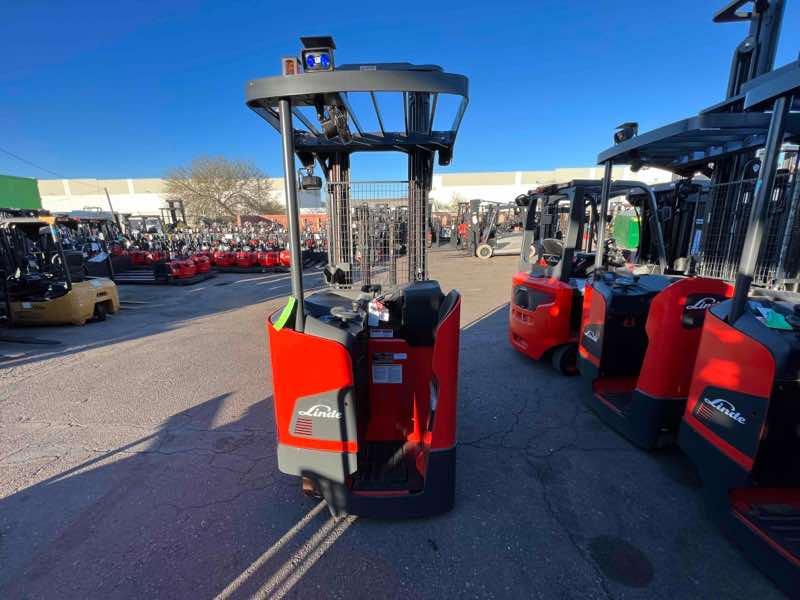 Main Image Used 2022 LINDE R17SX_5195 Forklift – Stand Up Reach, 3500 lb Capacity, 113” Mast, 783.7 Hours – $48500.00 – Phoenix – View 1