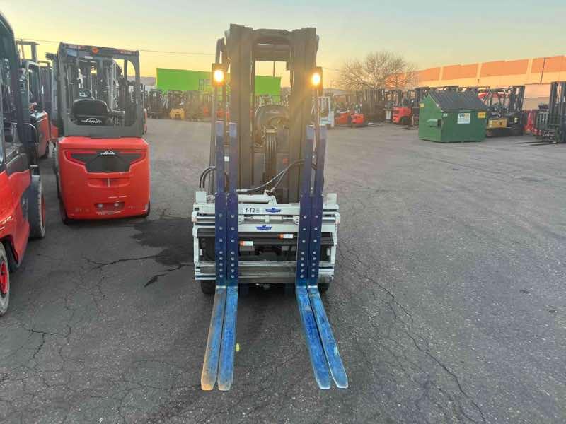 Main Image Used 2022 LINDE E32CL_1347-FT Forklift – Electric Sit Down 4 Wheel, 6500 lb Capacity, 86” Mast, 1349 Hours – $39500.00 – Phoenix – View 2