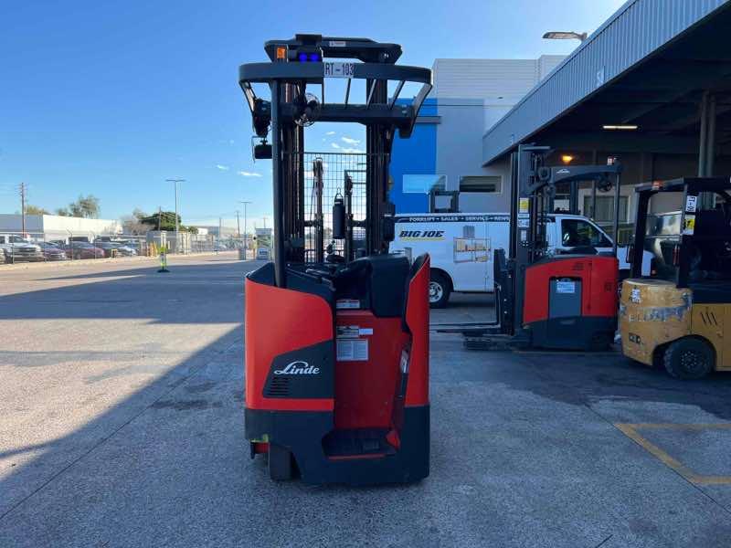 Main Image Used 2022 LINDE R17SX_5195 Forklift – Stand Up Reach, 3500 lb Capacity, 113” Mast, 1017 Hours – $59500.00 – Phoenix – View 3
