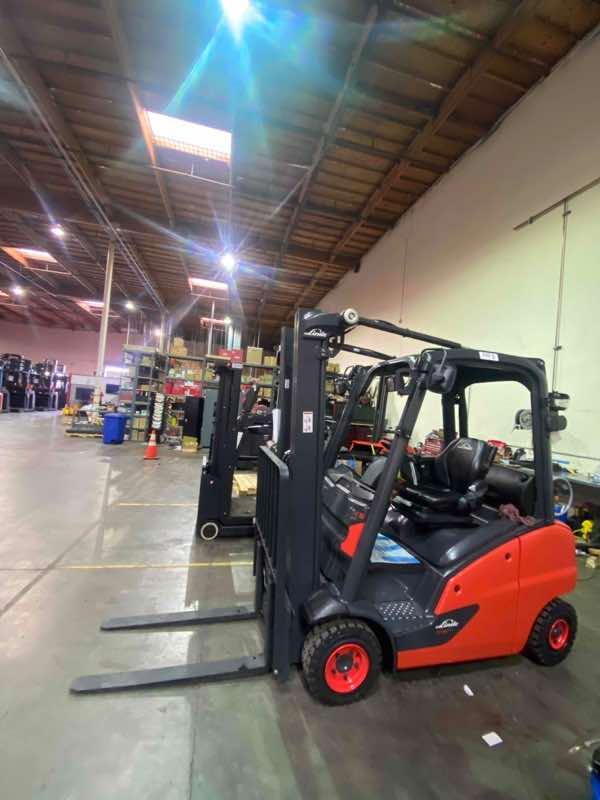 Main Image New 2022 LINDE H16T_391 Forklift – LPG Pneumatic, 3000 lb Capacity, 89.5” Mast, 1.8 Hours – $42250.00 – Anaheim – View 1