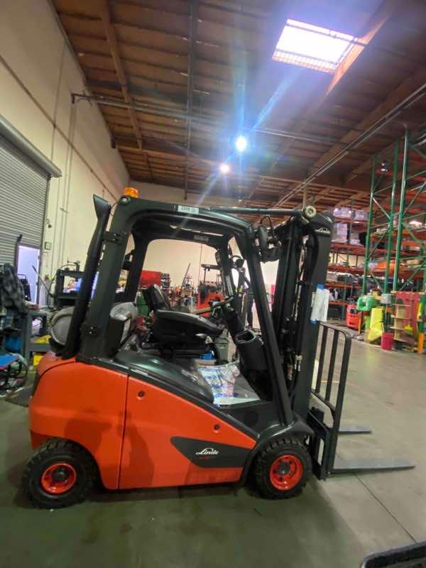 Main Image New 2022 LINDE H16T_391 Forklift – LPG Pneumatic, 3000 lb Capacity, 89.5” Mast, 1.8 Hours – $42250.00 – Anaheim – View 2