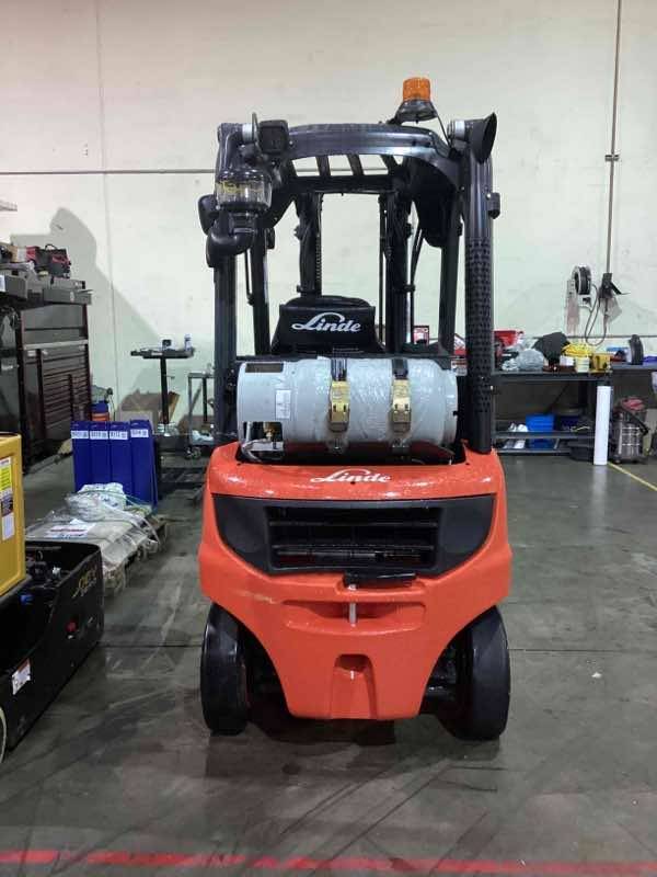 LINDE H20CT-600_391 LPG Cushion forklift, 4500 capacity, 188 lift height. Serial PKY391L01563, Year 2022.
