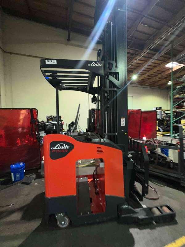 Main Image Used 2023 LINDE R15SXD_5195 Forklift – Stand Up Double Reach, 3000 lb Capacity, 139” Mast, 1099 Hours – $51850.00 – Phoenix – View 3
