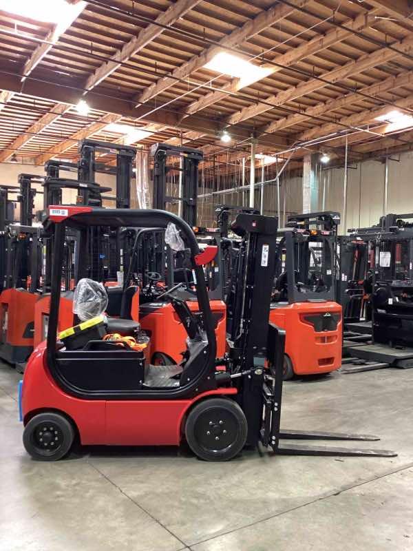 Main Image Demo 2023 BIG JOE LXE-50_80V Forklift – Electric Sit Down 4 Wheel, 5000 lb Capacity, 83” Mast, 67 Hours – $45400.00 – Phoenix – View 3