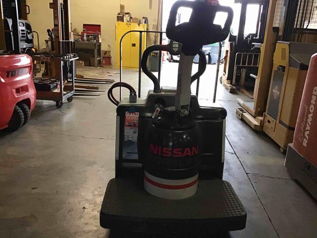 NISSAN RPX60B 27X48 Rider Jack forklift, 6000 capacity, 0 lift height. Serial 2W26-9323763, Year 2016.