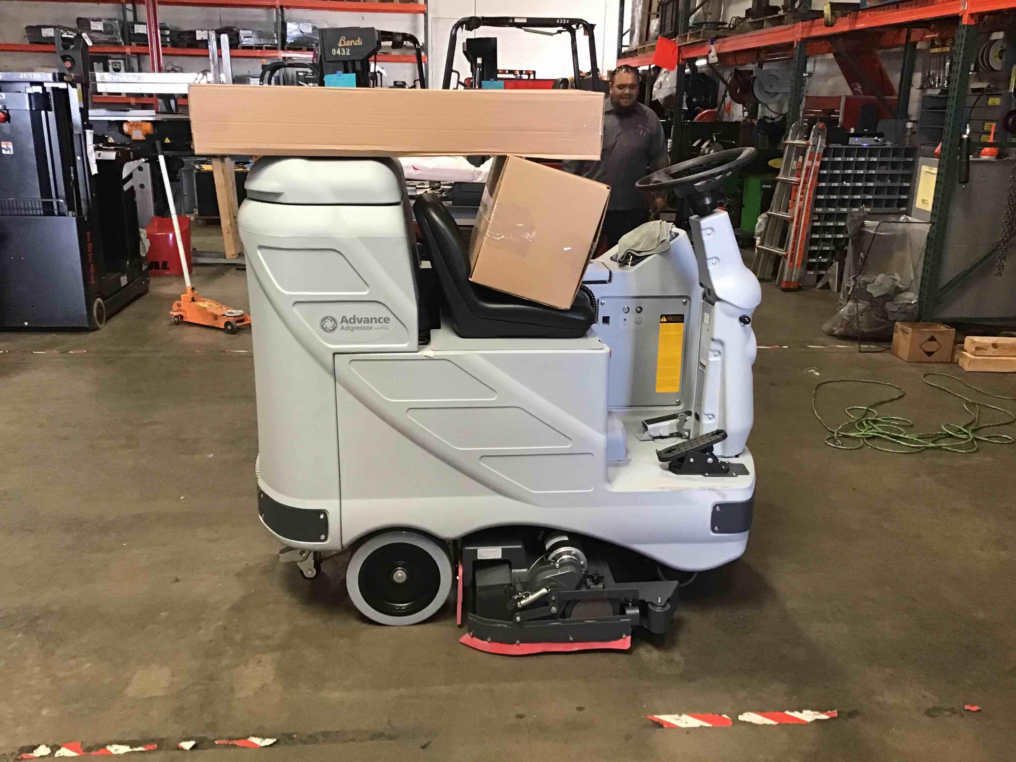 Main Image Used 2019 NILFISK ADVANCE 3820C Forklift – Scrub-Utility, lb Capacity, ” Mast, 251 Hours – $8500.00 – Anaheim – View 1