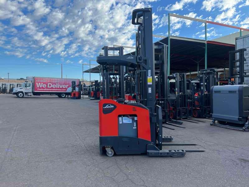 Main Image Used 2021 LINDE R22SX_5195 Forklift – Stand Up Reach, 4500 lb Capacity, 139” Mast, 3943 Hours – $34500.00 – Phoenix – View 2