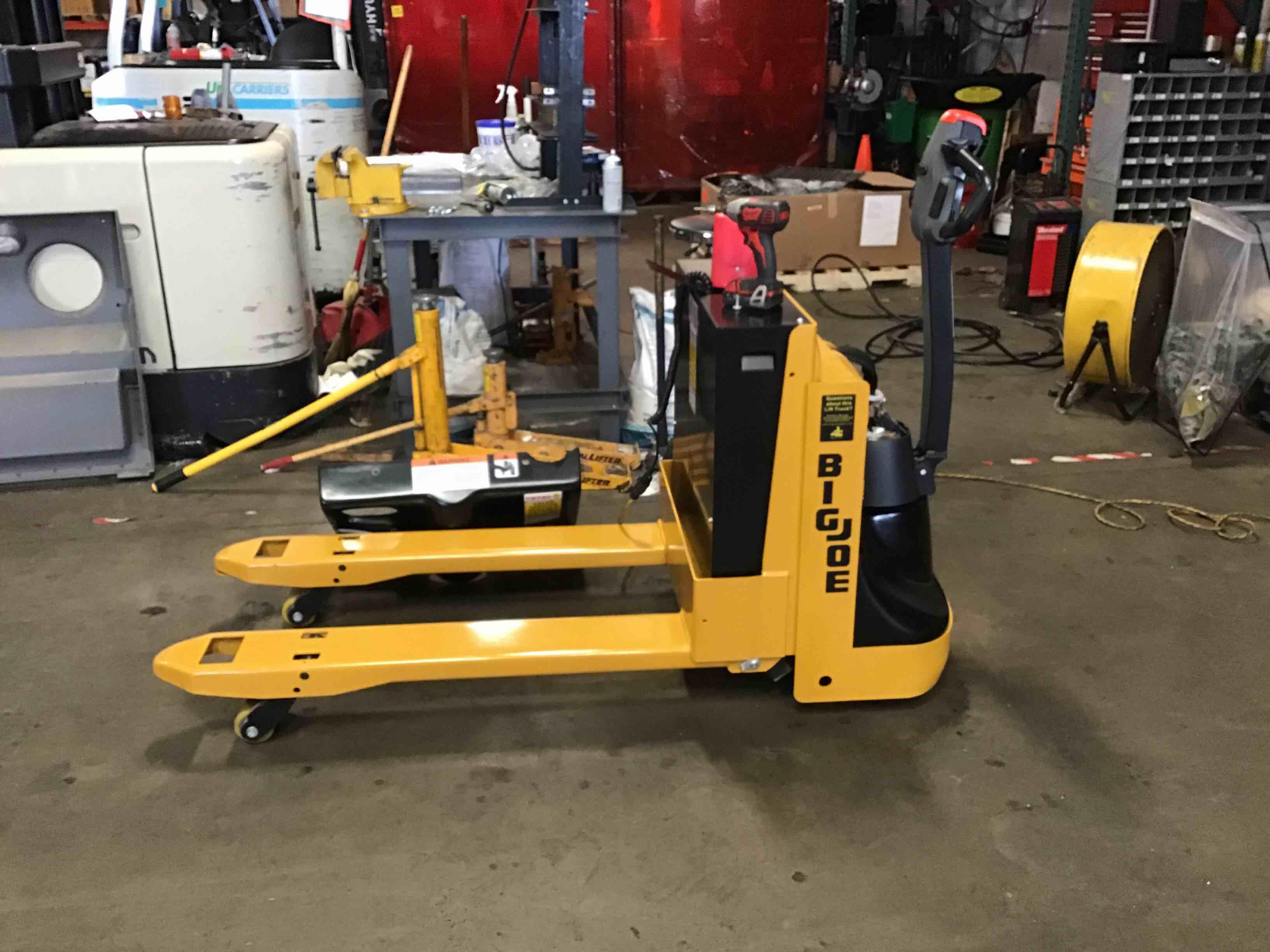 Main Image Used 2019 BIG JOE WPT-45 27X48 Forklift – Walkie Jack, 4500 lb Capacity, 3.25” Mast, 1723 Hours – $3760.00 – Hawaii, Waipahu – View 2