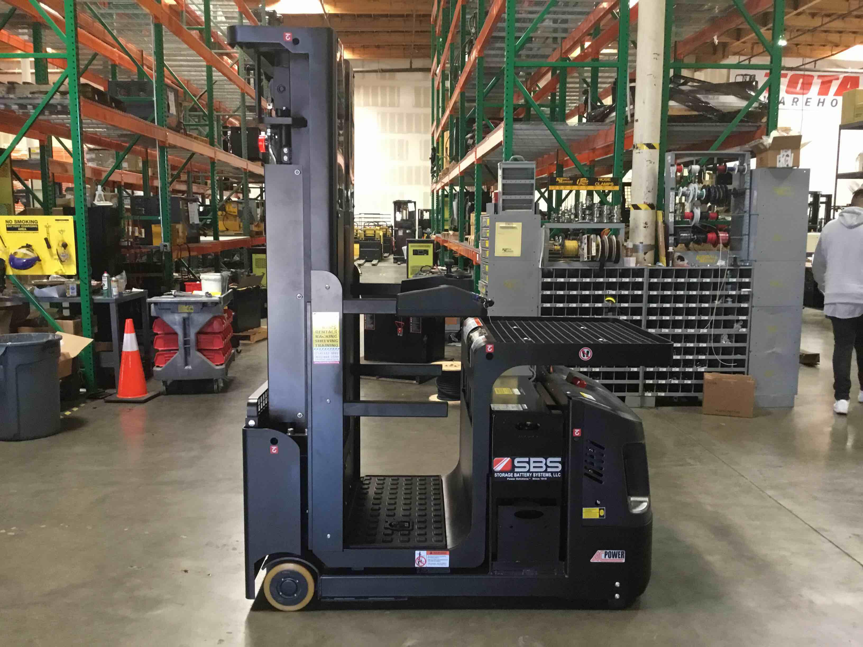 Main Image Used 2020 BIG JOE J1HD-210-SP Forklift – Task Support Vehicle, 1000 lb Capacity, 89” Mast, 3370 Hours – $19500.00 – Anaheim – View 1