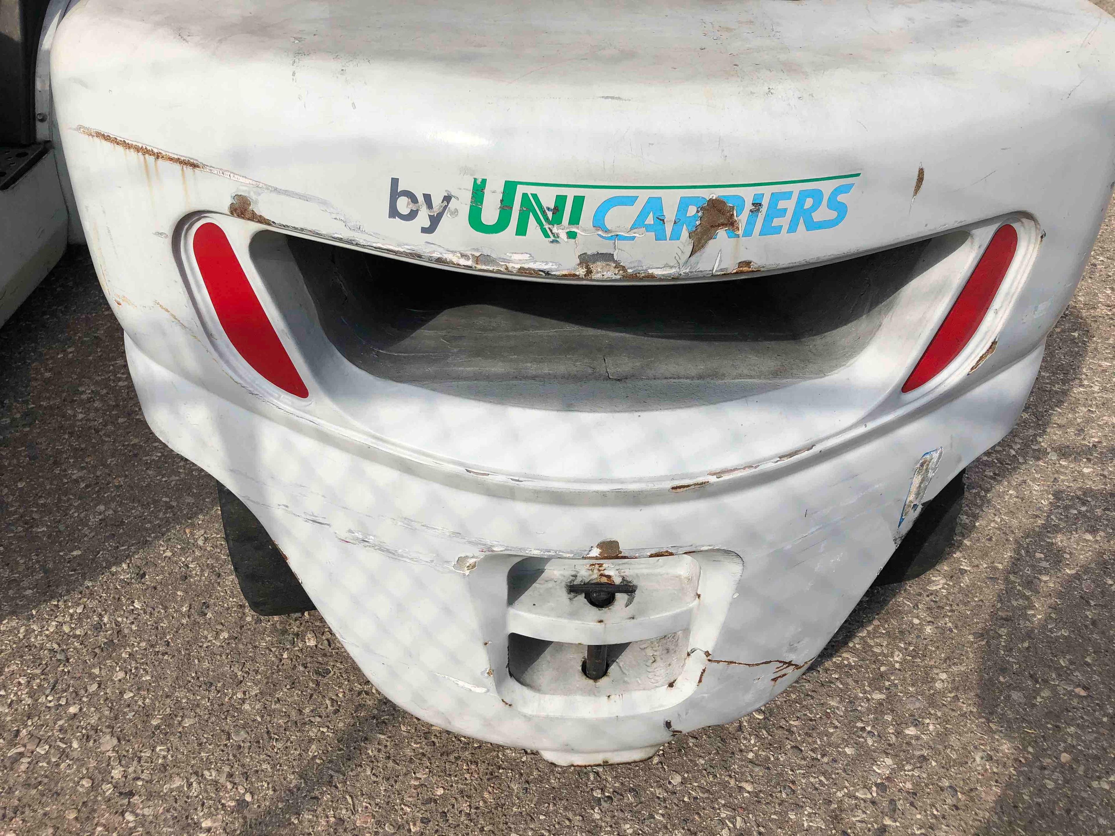 Main Image Used 2016 NISSAN PF70LP Forklift – LPG Pneumatic, 7000 lb Capacity, 90” Mast, 1739 Hours – $24500.00 – Anaheim – View 2