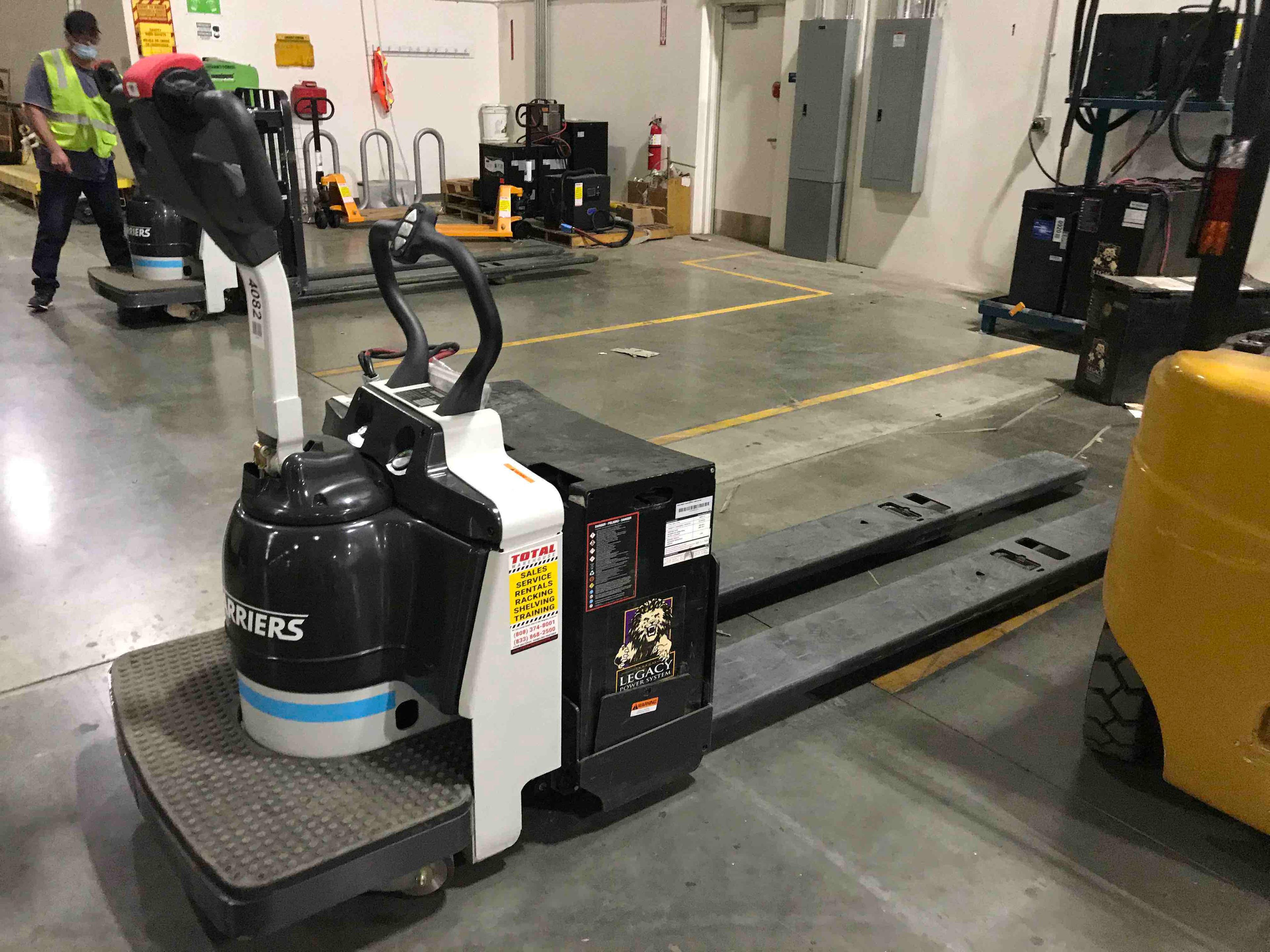 Main Image New 2020 NISSAN RPX80B 27X96 Forklift – Double Rider Jack, 8000 lb Capacity, 3” Mast, 1221 Hours – $13985.00 – Anaheim – View 2