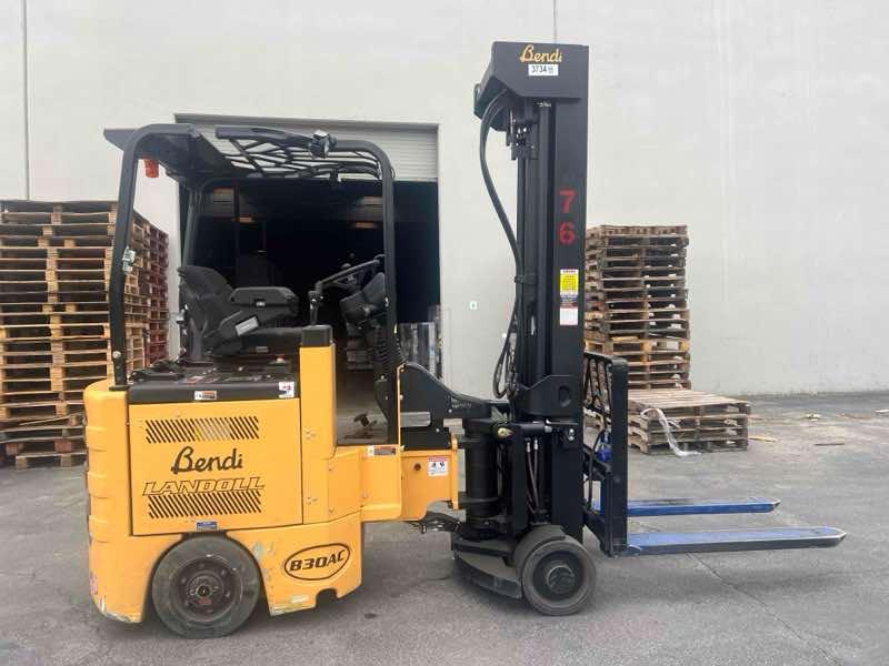 Main Image Used 2023 BENDI B30AC Forklift – VNA, 3000 lb Capacity, 107” Mast, 2121 Hours – $69500.00 – Anaheim – View 4
