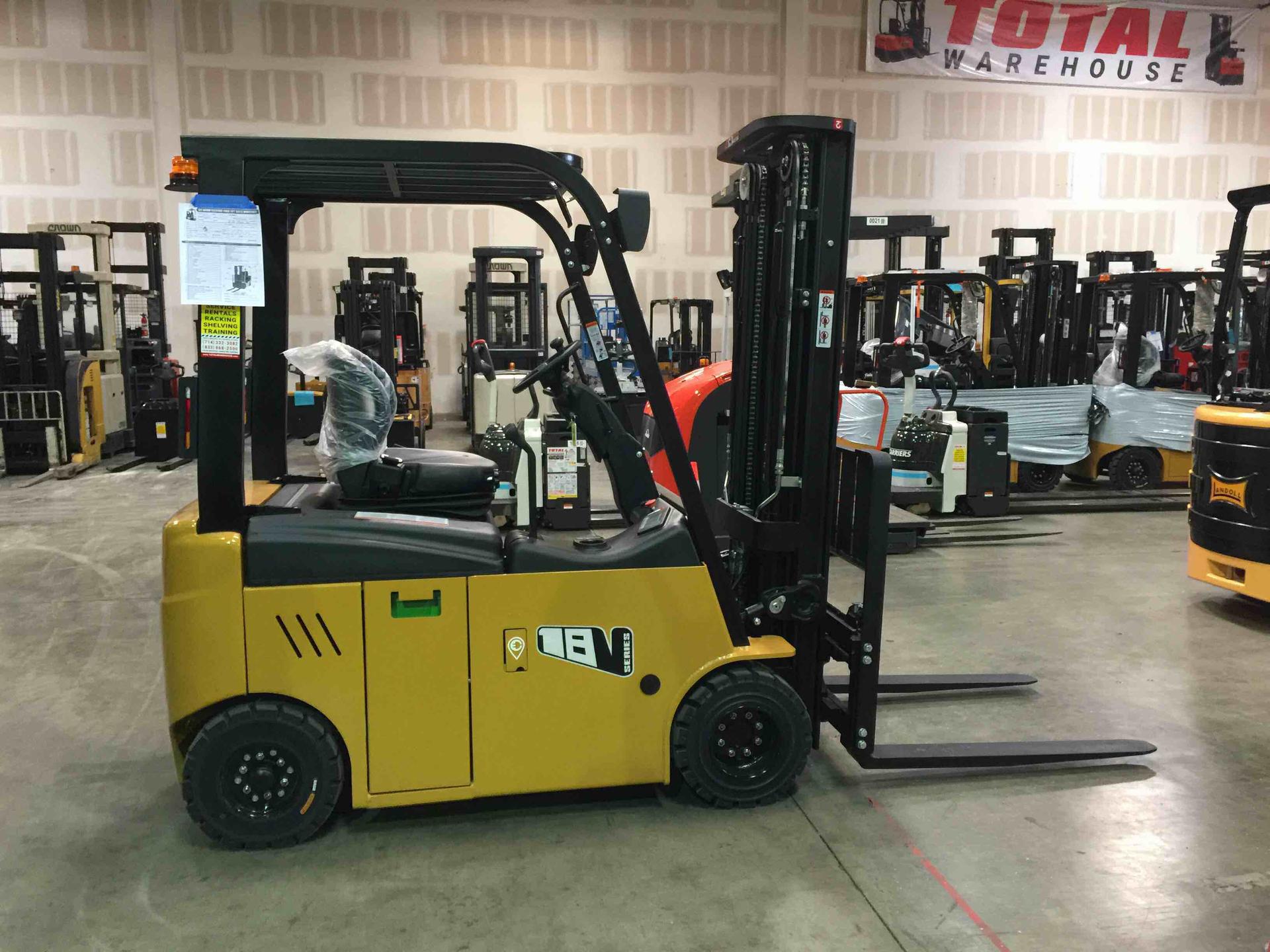 Main Image Big Joe LXE-44 Electric Sit Down 4 Wheel, photo 3 of 4