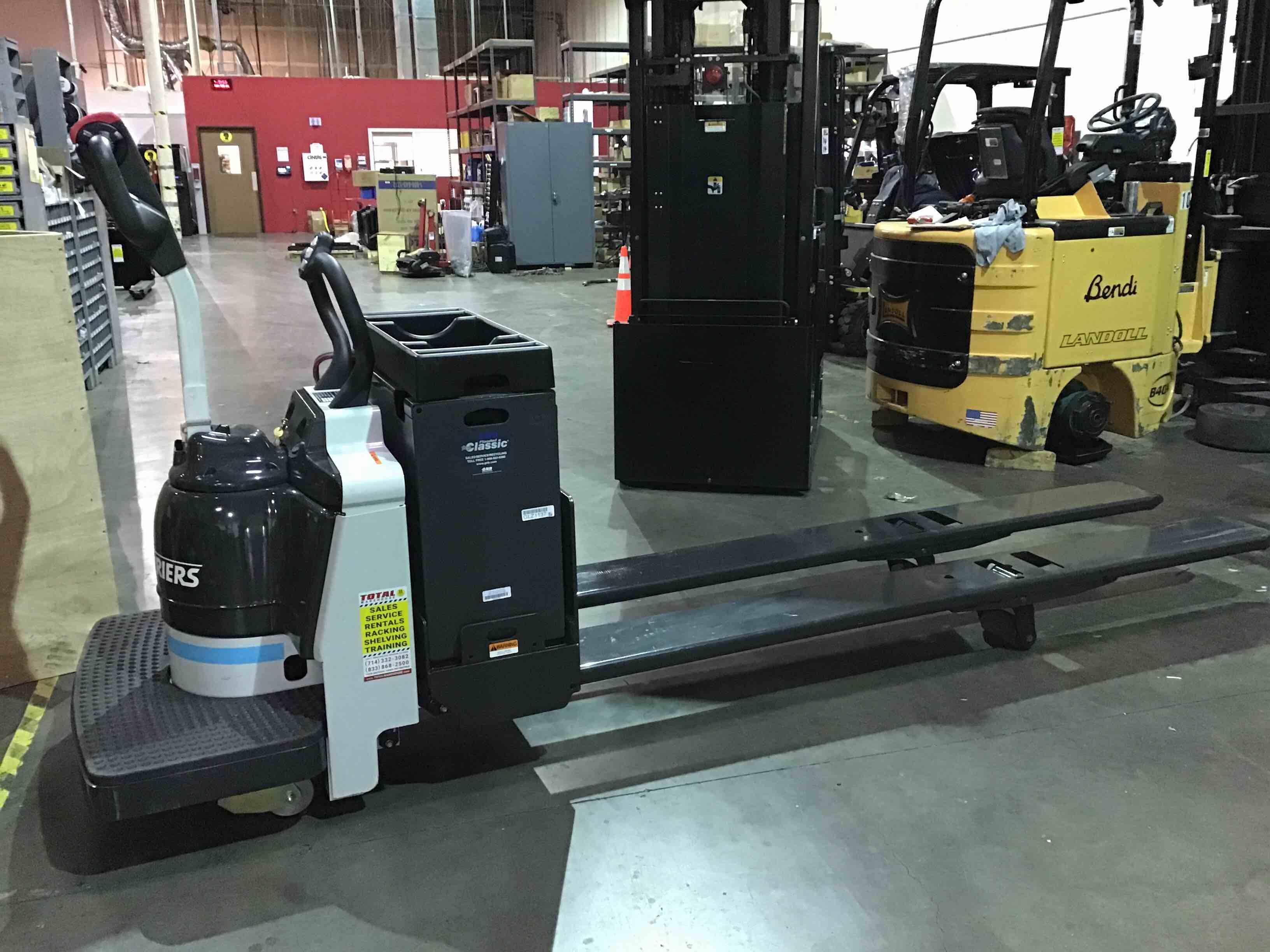 Main Image Used 2021 NISSAN RPX80B 27X96 Forklift – Double Rider Jack, 8000 lb Capacity, 3” Mast, 158.1 Hours – $8200.00 – Anaheim – View 4