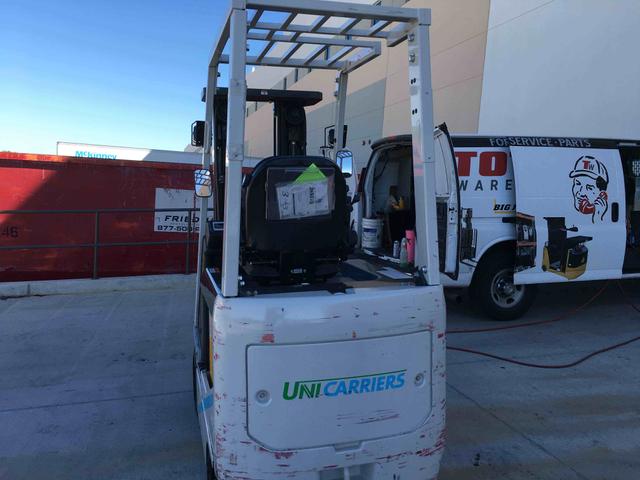 NISSAN BXC30N Electric Sit Down 4 Wheel forklift, 3000 capacity, 187 lift height. Serial CJ1B1-991095, Year 2016.