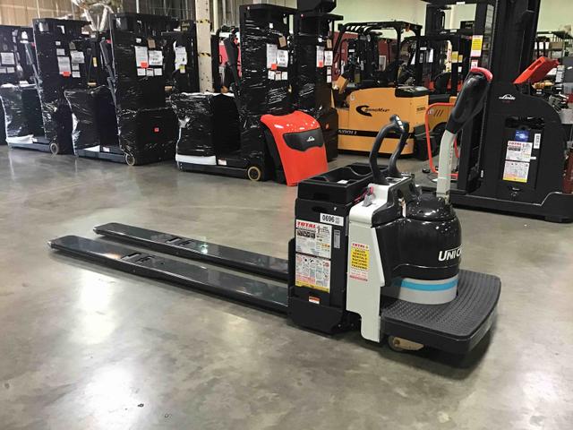 NISSAN RPX80B 27X96 Double Rider Jack forklift, 8000 capacity, 7.75 lift height. Serial 2W28-9324122, Year 2021.