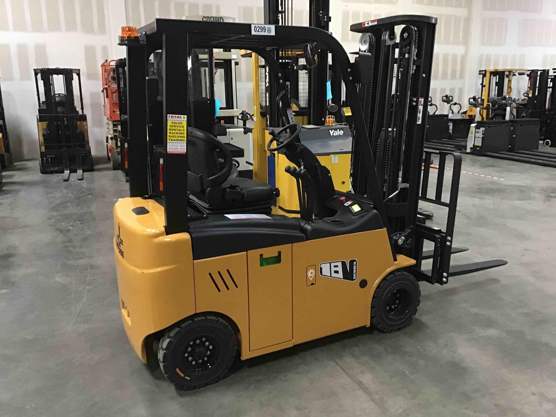 Main Image Big Joe LXE-44 Electric Sit Down 4 Wheel, photo