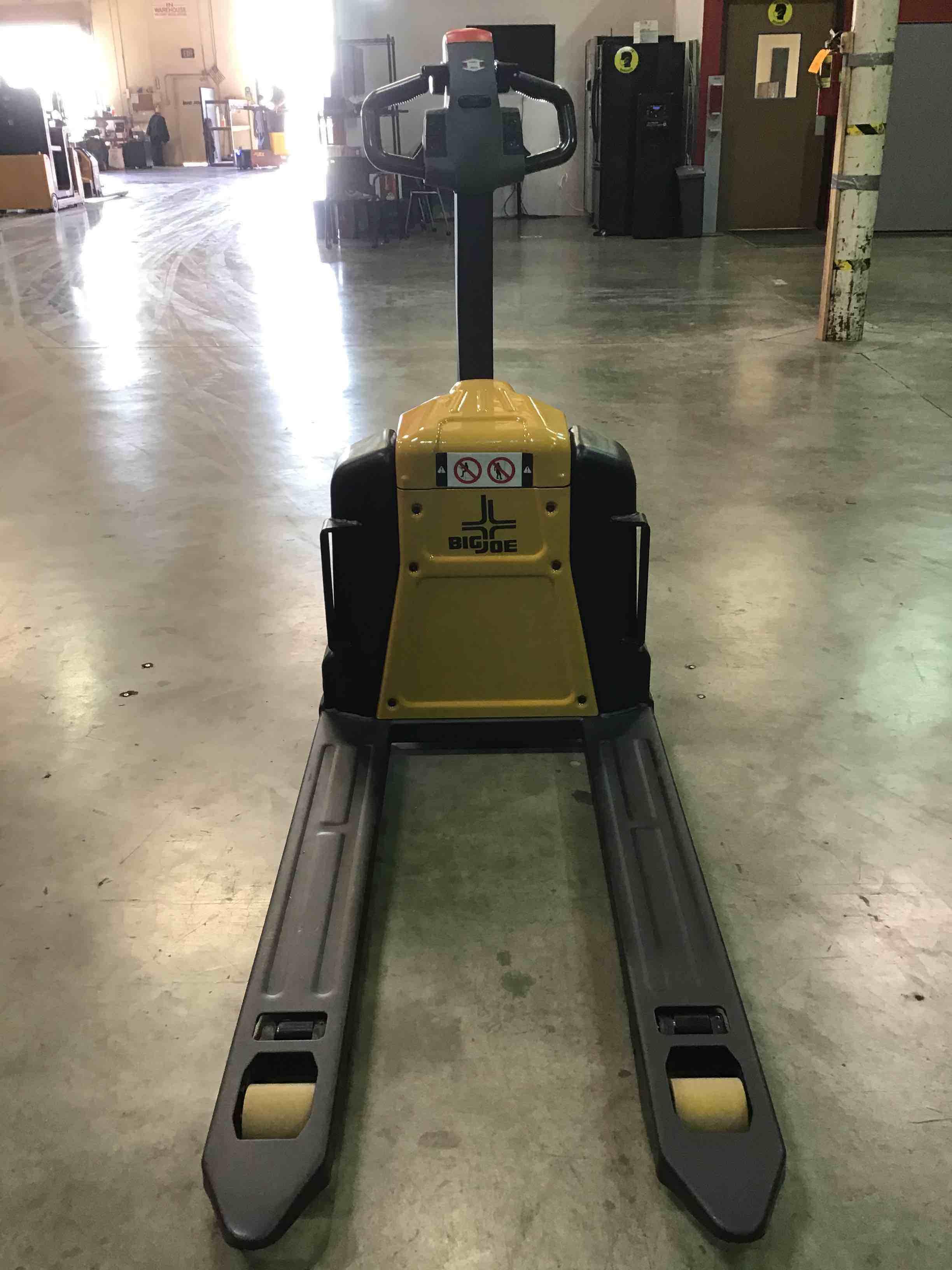 Main Image Demo 2021 BIG JOE LPT-40 27X45 Forklift – Electric Pallet Jack (Lithium), 4000 lb Capacity, 3” Mast, 152.5 Hours – $3650.00 – Anaheim – View 1