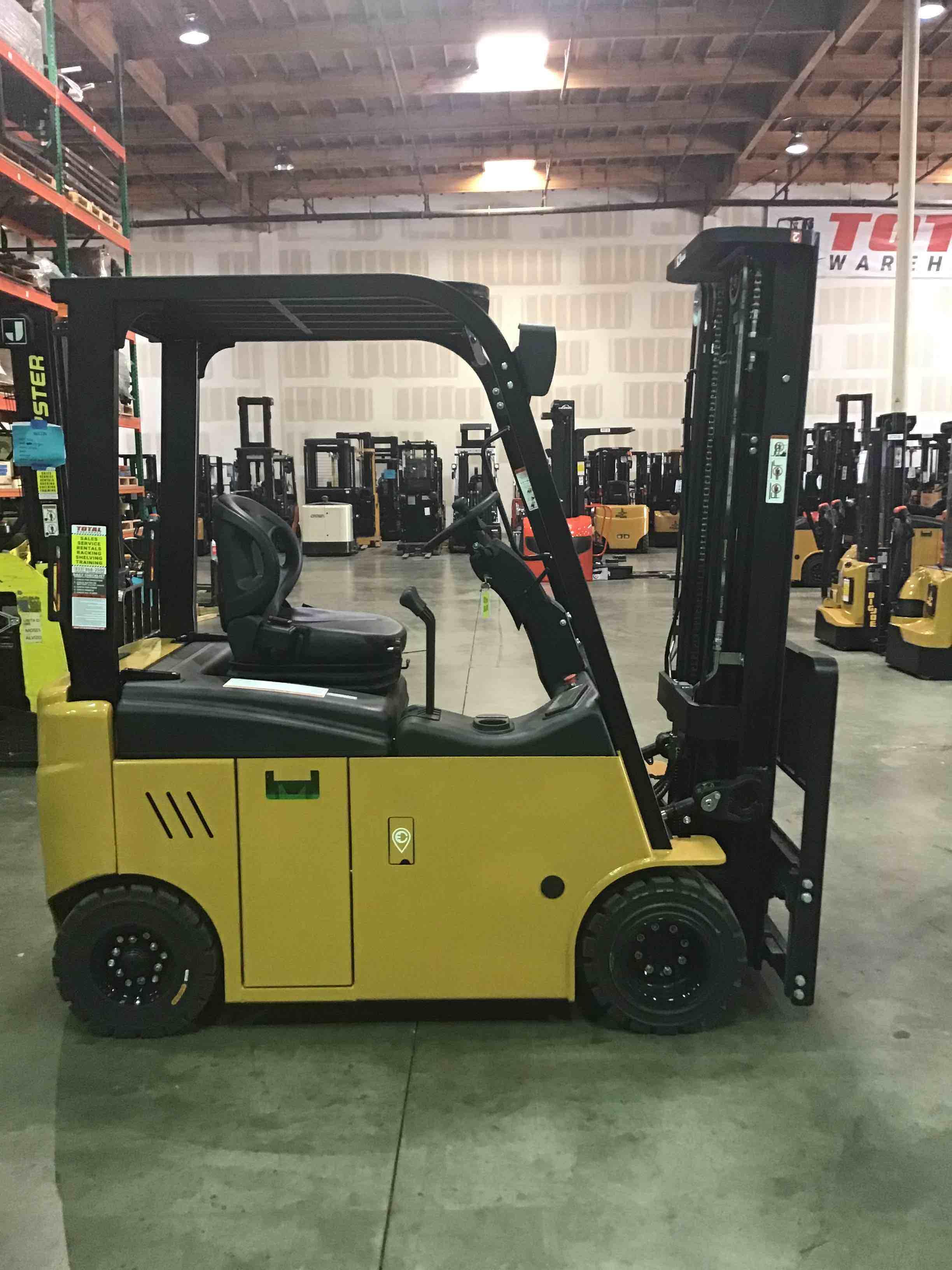 Main Image Used 2021-C BIG JOE LXE-44 Forklift – Electric Sit Down 4 Wheel, 4400 lb Capacity, 86” Mast, 1251 Hours – $15250.00 – Phoenix – View 1