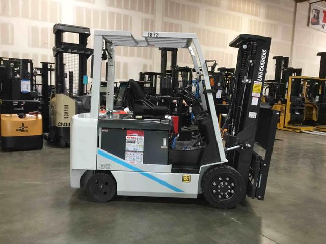NISSAN BXC80N Electric Sit Down 4 Wheel forklift, 8000 capacity, 191 lift height. Serial CTG1B2-971873, Year 2020.