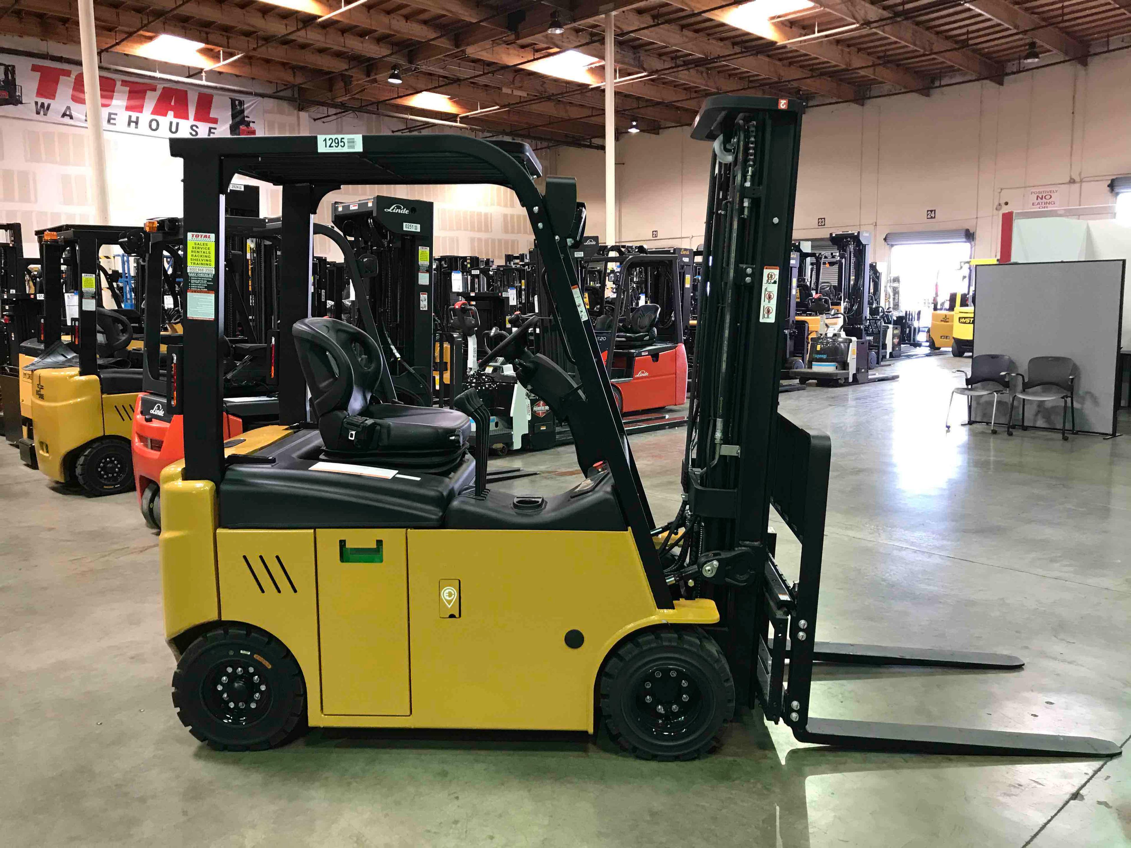 Main Image Used 2021-E BIG JOE LXE-44 Forklift – Electric Sit Down 4 Wheel, 4400 lb Capacity, 86” Mast, 2957 Hours – $18500.00 – Las Vegas – View 2
