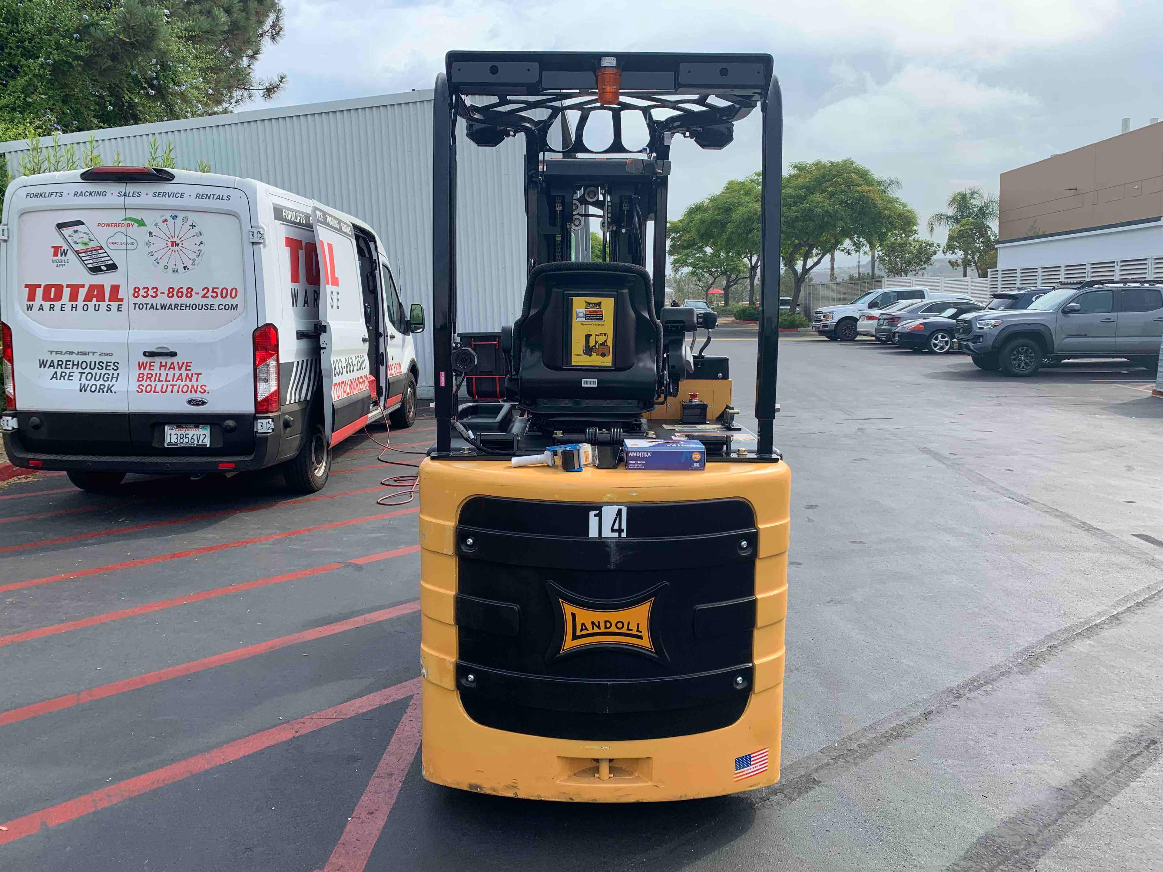 Main Image Used 2022 BENDI B30AC Forklift – VNA, 3000 lb Capacity, 88” Mast, 3294.1 Hours – $69500.00 – Anaheim – View 3