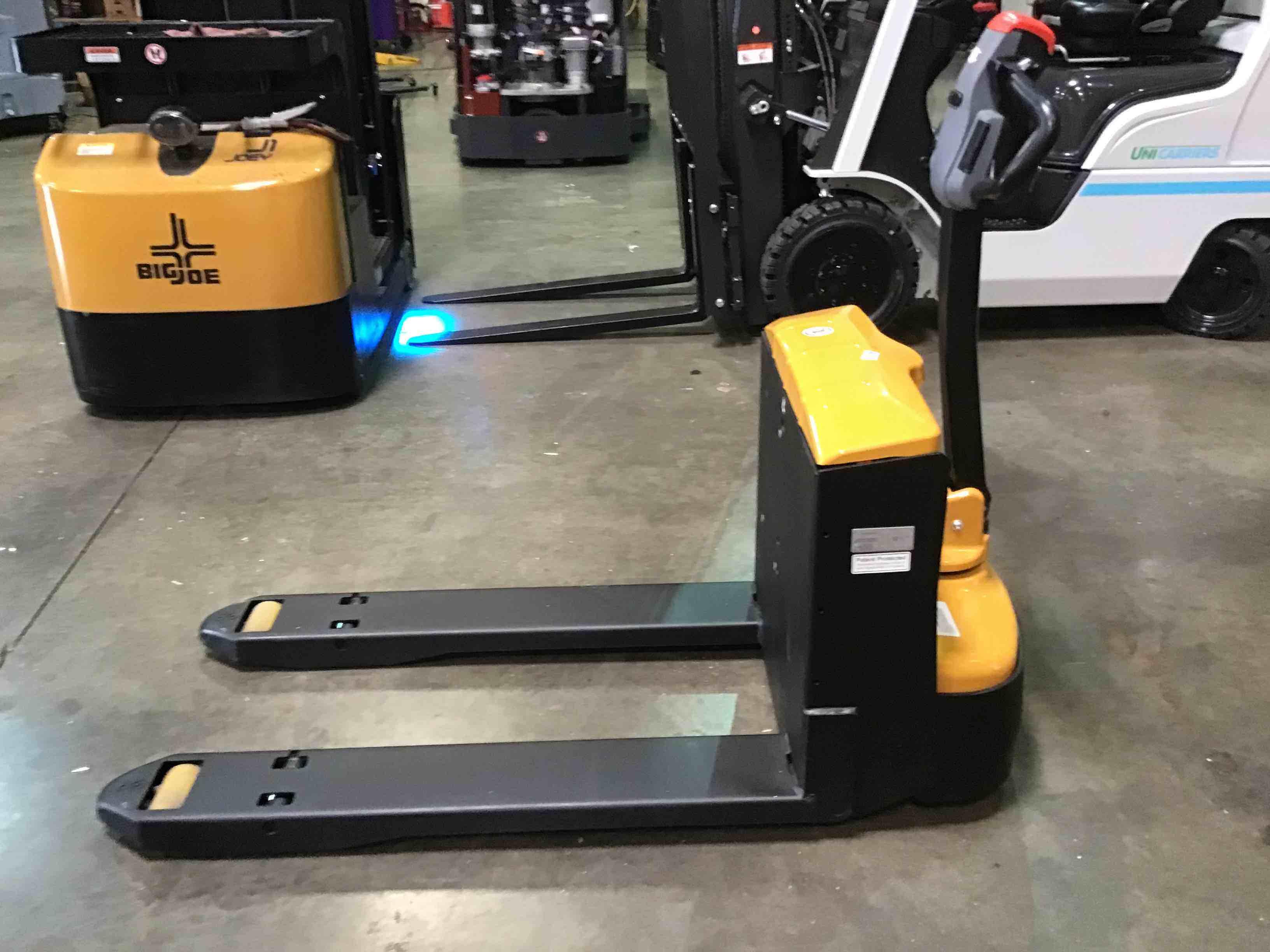 Main Image Used 2021 BIG JOE LPT-44 27X48 Forklift – Electric Pallet Jack (Lithium), 4500 lb Capacity, 3” Mast, 181 Hours – $2900.00 – Anaheim – View 4