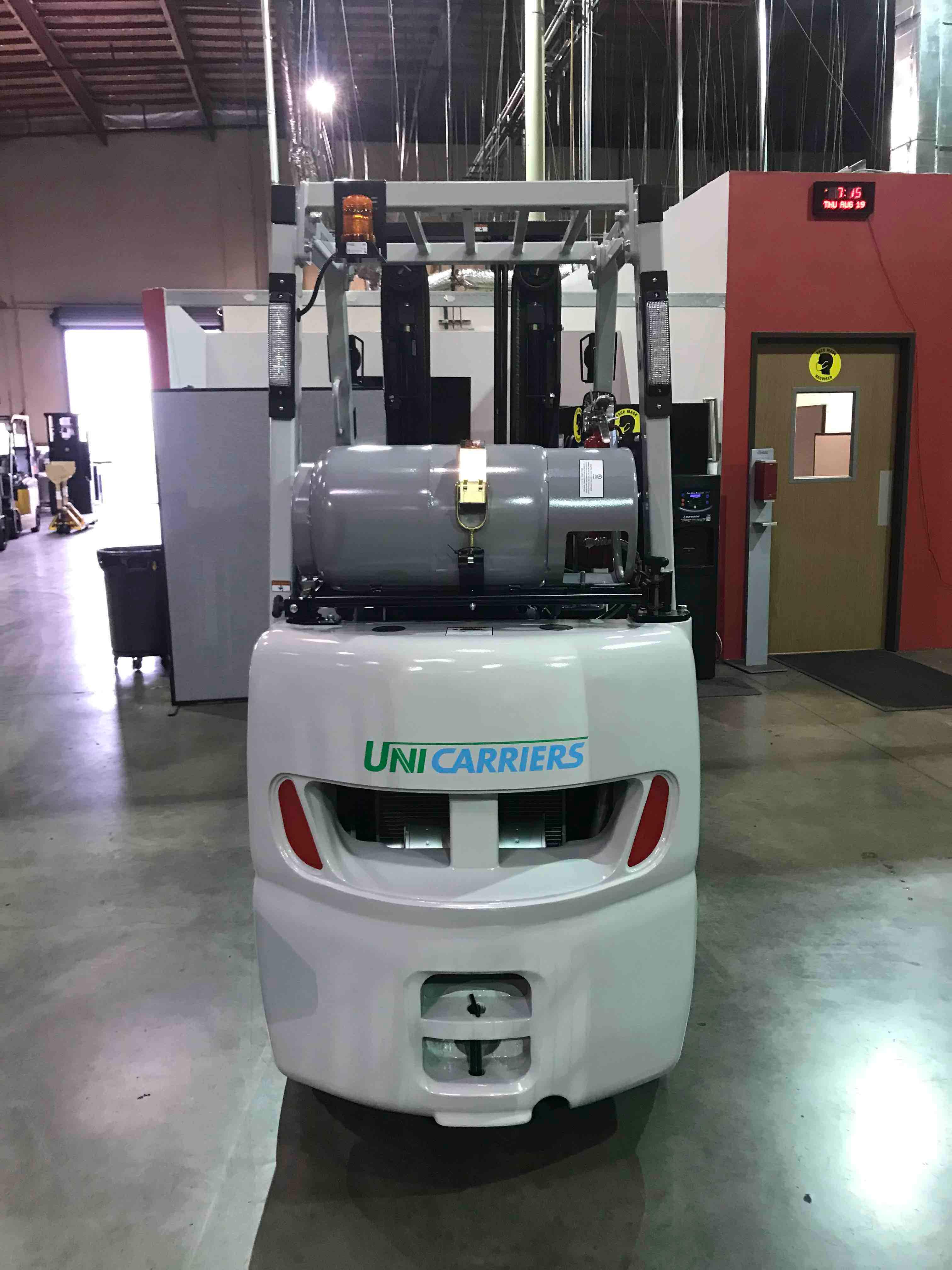 Main Image Used 2021 NISSAN CFS40LP Forklift – LPG Cushion, 4000 lb Capacity, 88” Mast, 2987.6 Hours – $22800.00 – Anaheim – View 2