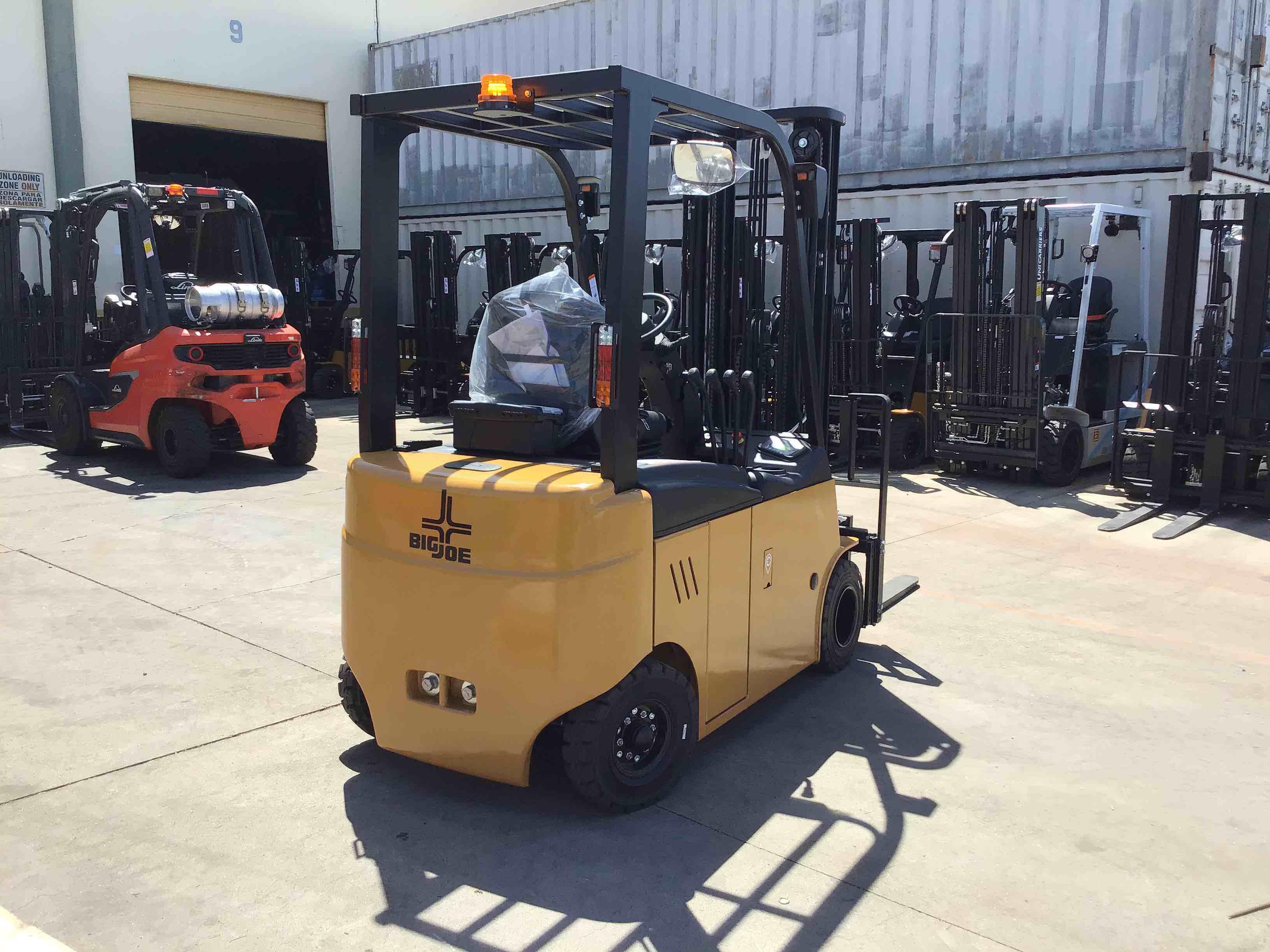 Main Image Used 2022 BIG JOE LXE-44 Forklift – Electric Sit Down 4 Wheel, 4400 lb Capacity, 86” Mast, 1105 Hours – $19000.00 – Phoenix – View 3