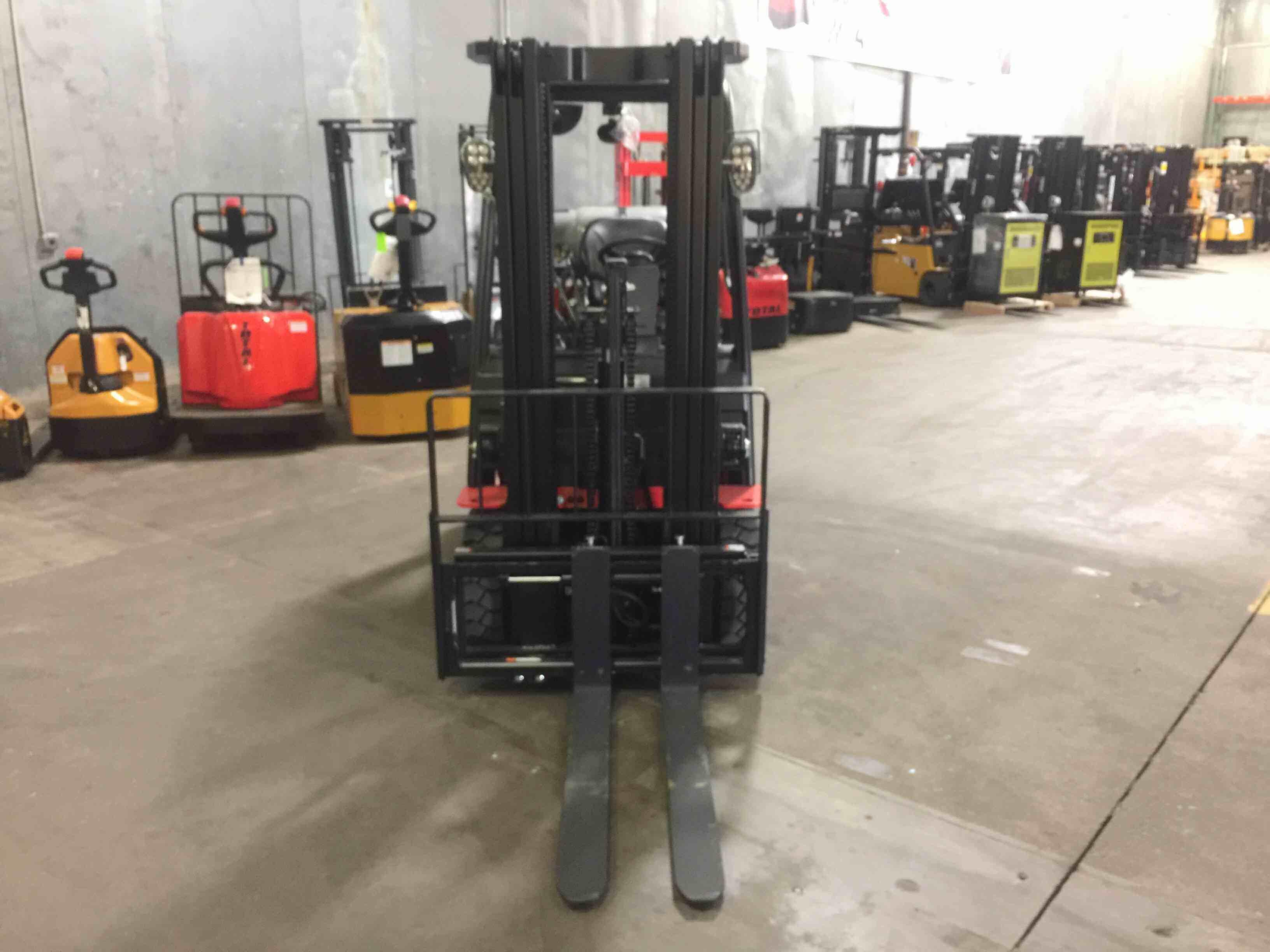 Main Image Used 2020 HANGCHA CFH50-LP Forklift – LPG Cushion, 5000 lb Capacity, 83” Mast, 484 Hours – $21450.00 – Anaheim – View 4