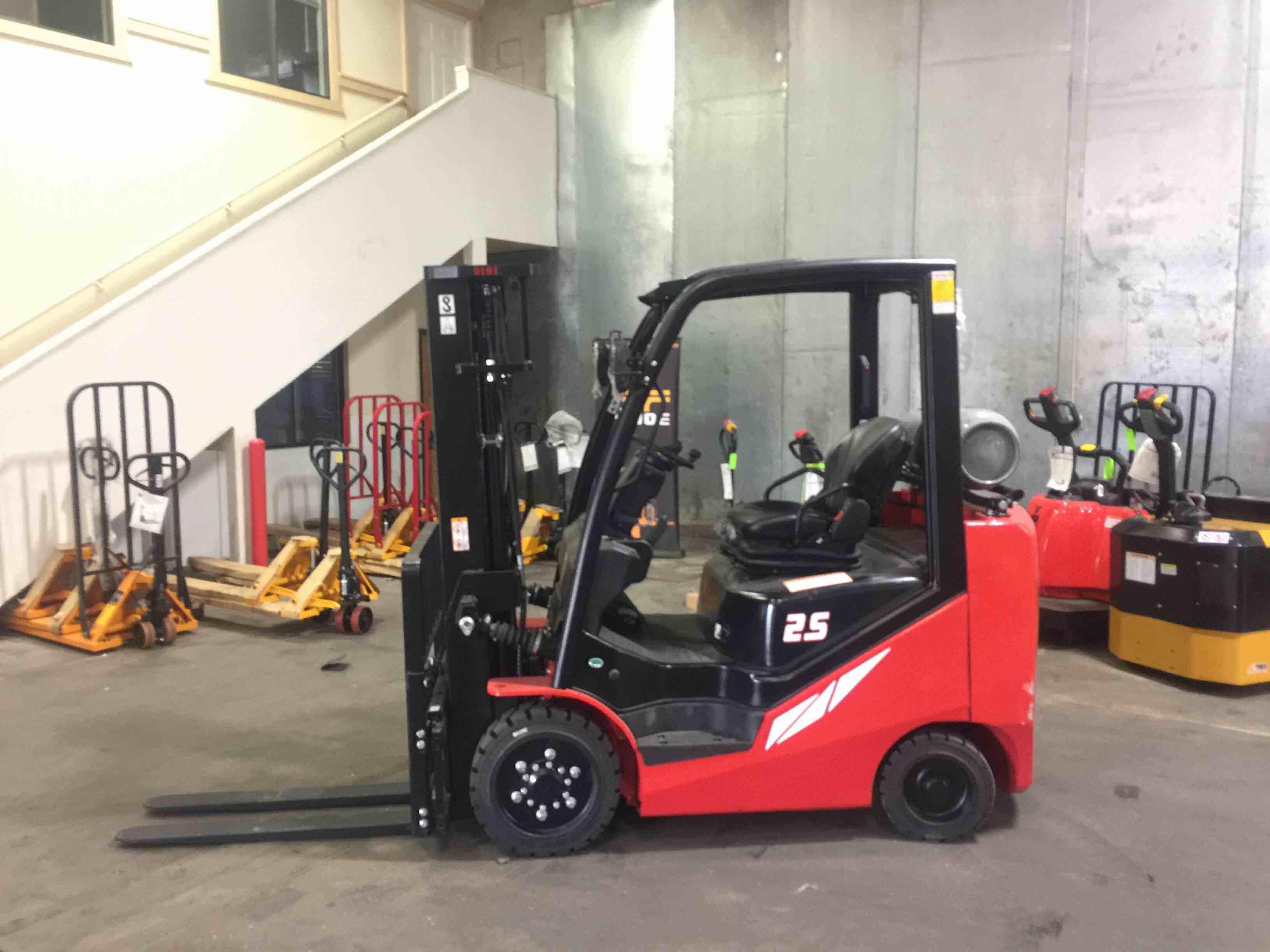 Main Image Used 2020 HANGCHA CFH50-LP Forklift – LPG Cushion, 5000 lb Capacity, 83” Mast, 484 Hours – $21450.00 – Anaheim – View 1
