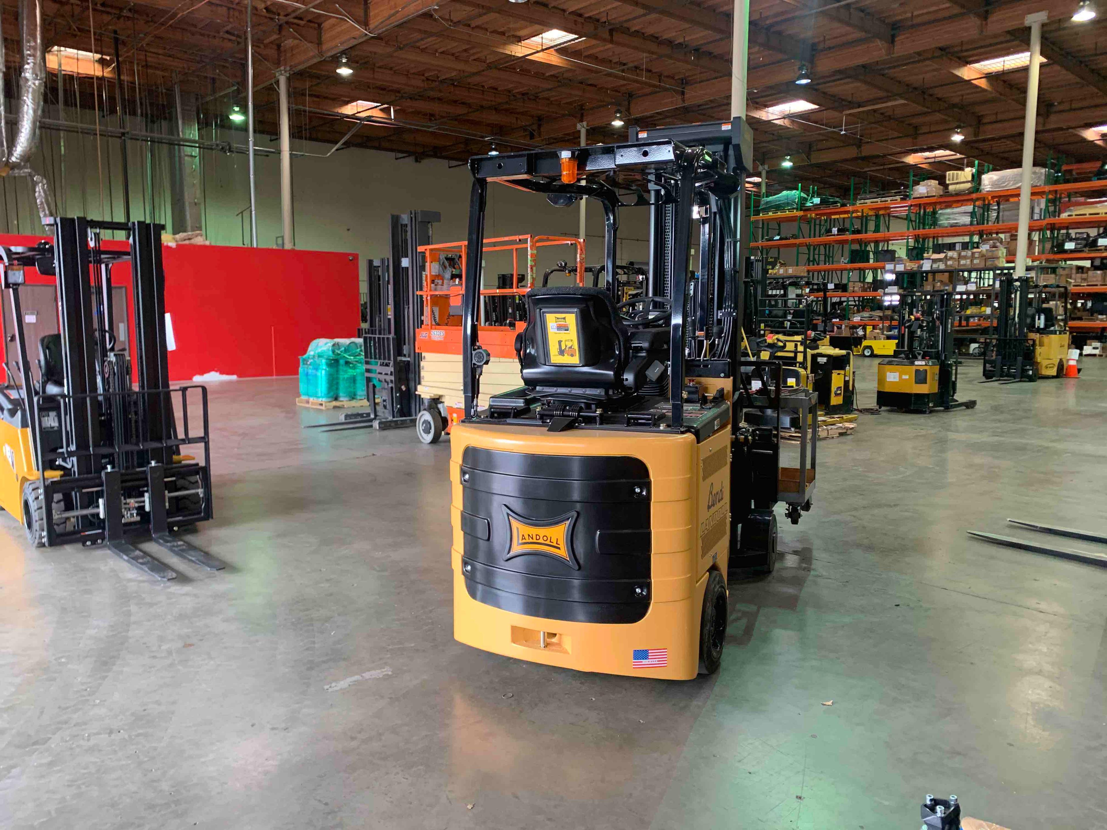 Main Image Used 2020 BENDI B30AC Forklift – VNA, 3000 lb Capacity, 107” Mast, 3656.4 Hours – $58500.00 – Anaheim – View 2