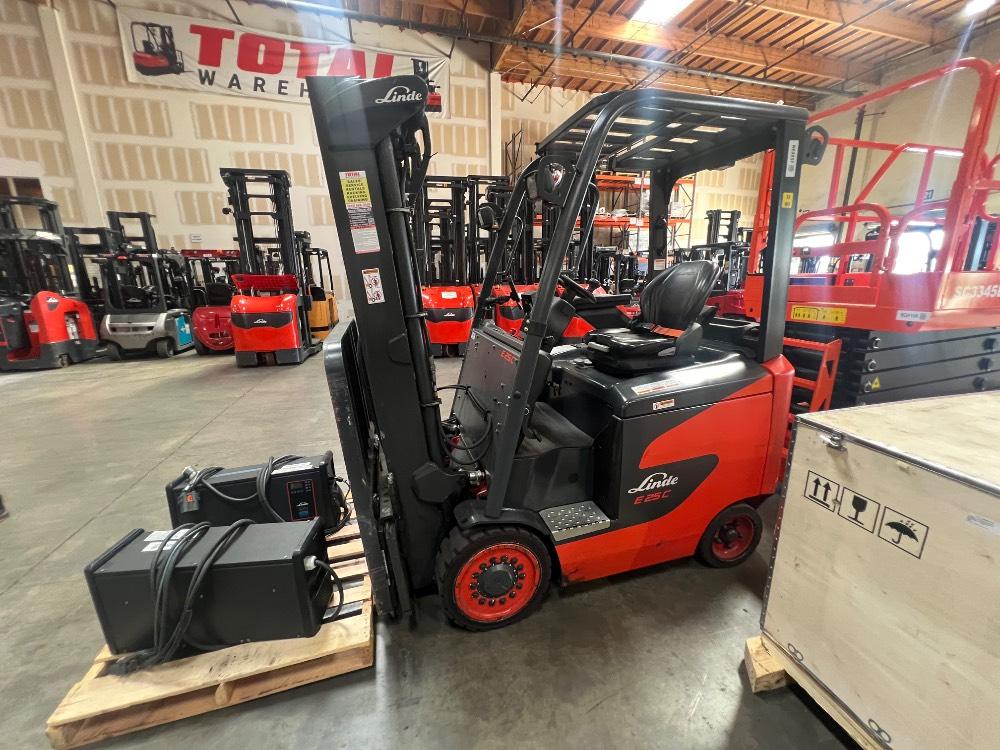 Main Image Linde E25C_1347-FT Electric Sit Down 4 Wheel, photo 2 of 5