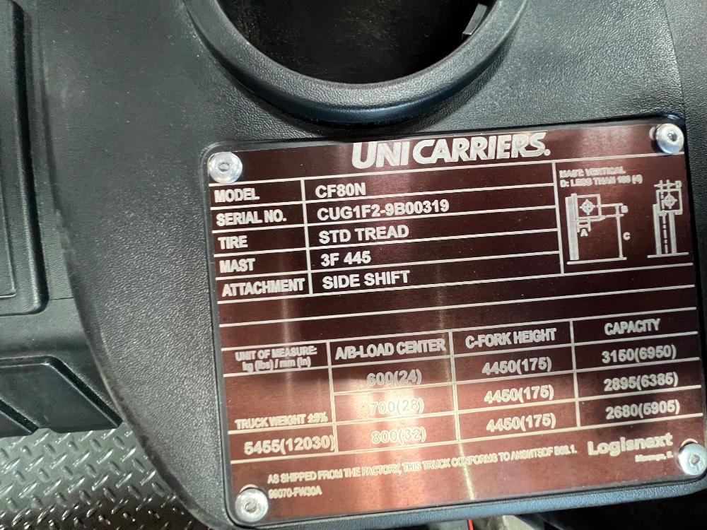 Main Image Nissan CF80LP LPG Cushion, photo 5 of 5