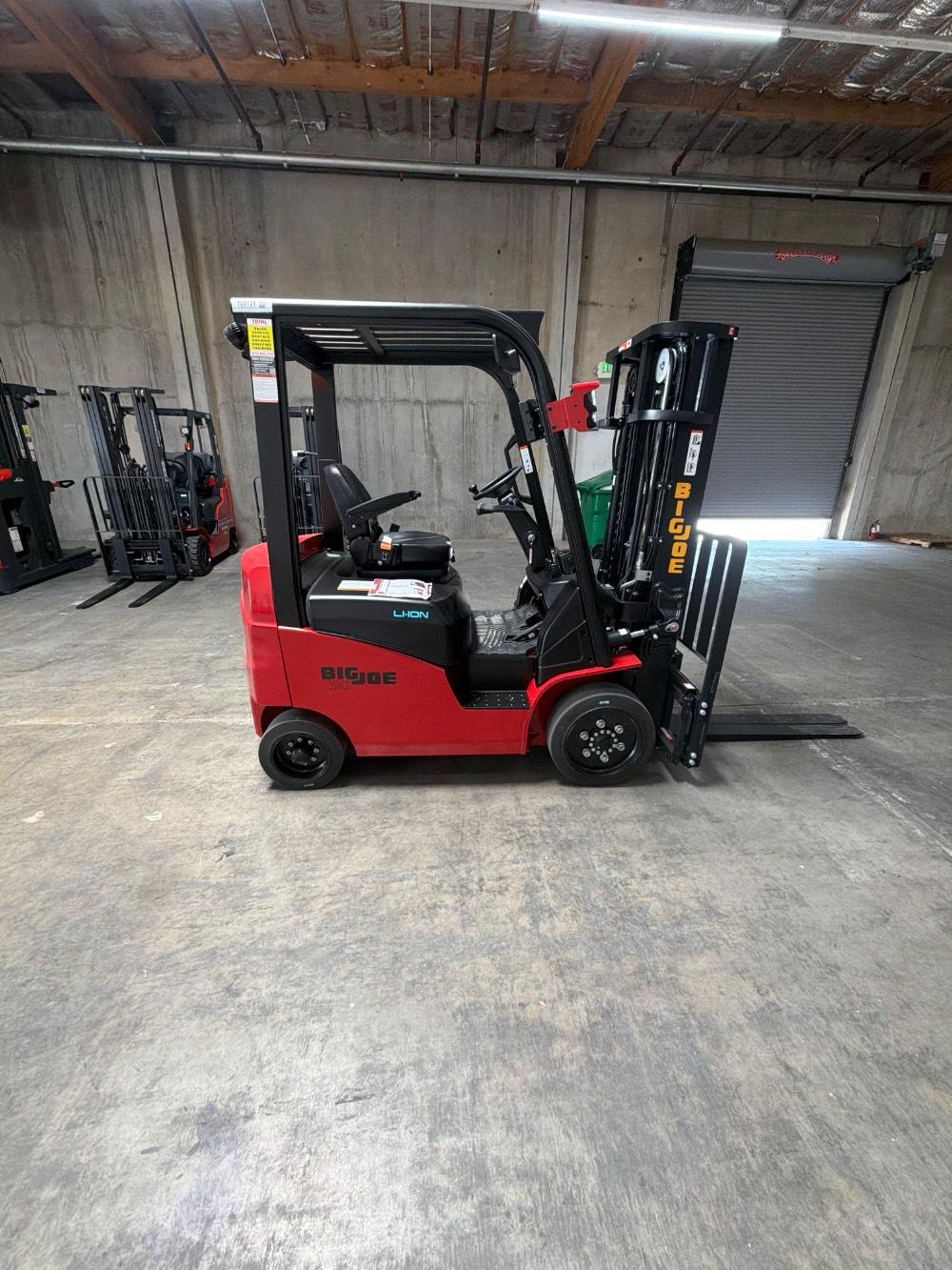 Main Image Big Joe LCE-S50_80VB Electric Sit Down 4 Wheel, photo 1 of 5