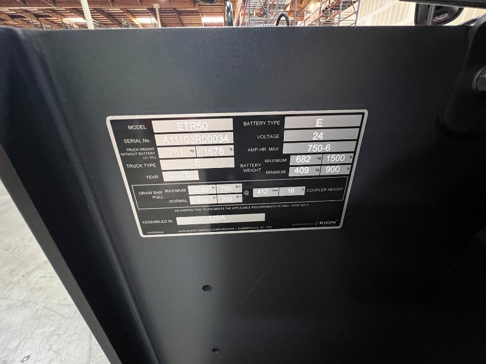 Main Image Linde ETR50_1103-02 Tugger, photo 5 of 5