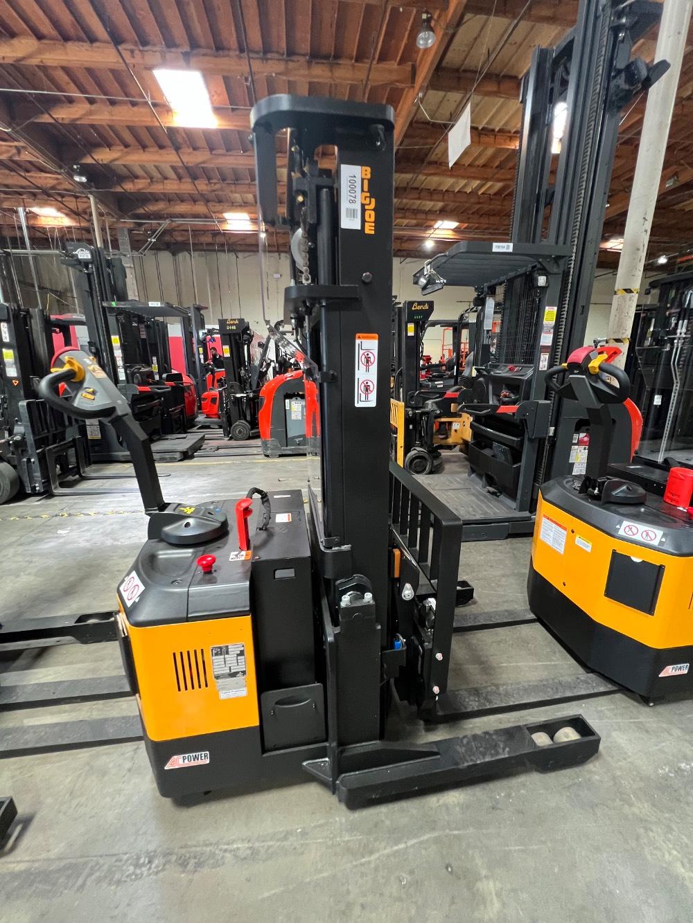 Main Image Big Joe PDSR30-126 Walkie Reach Stacker, photo 2 of 4