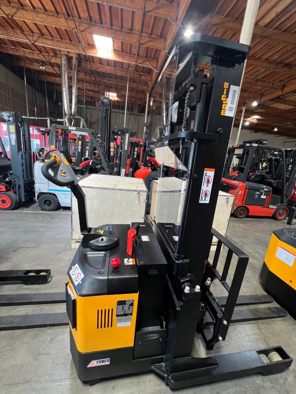 Main Image Big Joe PDSR30-126 Walkie Reach Stacker, photo 2 of 4