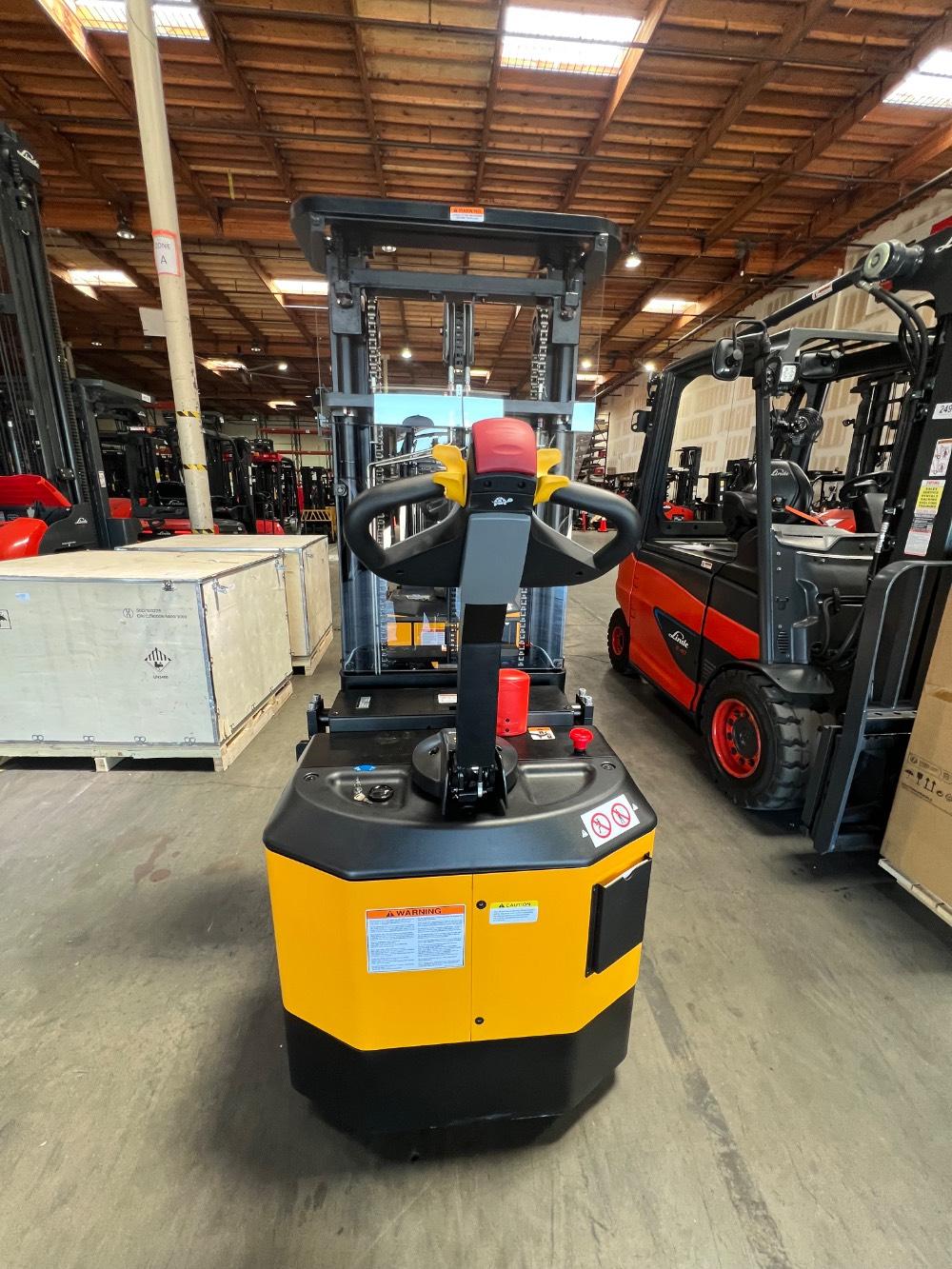Main Image Big Joe PDSR30-126 Walkie Reach Stacker, photo 2 of 5