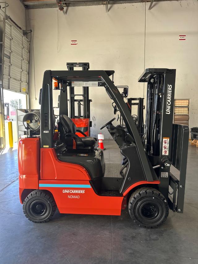 NISSAN AF50LP LPG Pneumatic forklift, 5000 capacity, 187 lift height. Serial AU1F2-9B01783, Year 2026-O.