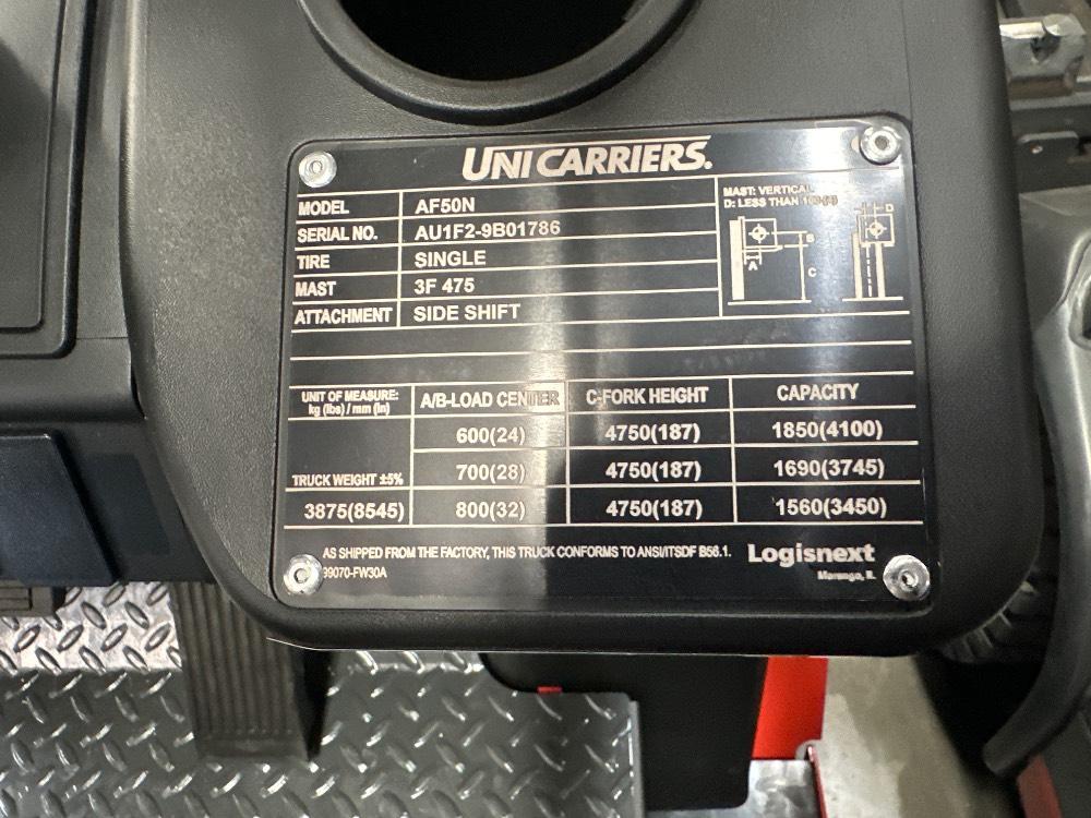 Main Image Nissan AF50LP LPG Pneumatic, photo 5 of 5