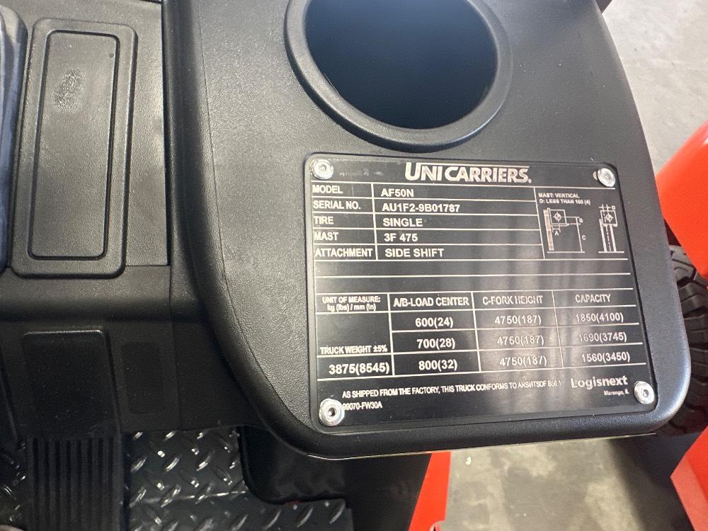 Main Image Nissan AF50LP LPG Pneumatic, photo 5 of 5