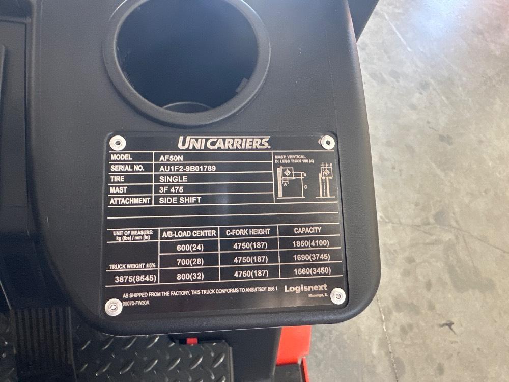 Main Image Nissan AF50LP LPG Pneumatic, photo 5 of 5